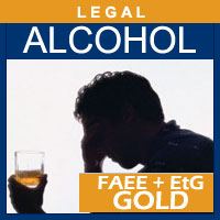 Alcohol and Drug Testing Services EtPa/EtG Hair Alcohol Test (GOLD) - Legal Purposes