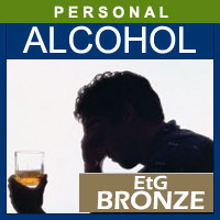 Alcohol and Drug Testing Services EtG Hair Alcohol Test (Bronze) - Personal Purposes
