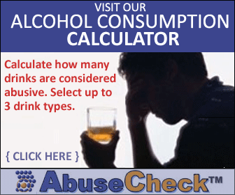 AbuseCheck Alcohol Usage Consumption Calculator